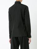 ruffle placket shirt