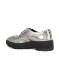 chunky sole metallic brogues