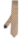 metallic striped tie