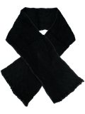 pleated scarf