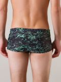 printed swimming trunks