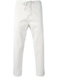 drawstring cropped pants 