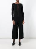 sheer long sleeved top