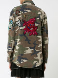 camouflage print jacket