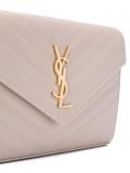 Monogram envelope chain wallet