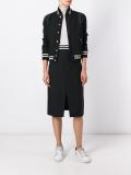 front slit skirt