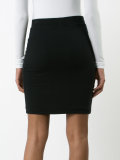 stretch mini skirt