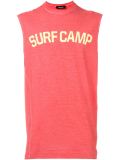 surf camp印花坦克上衣