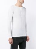 Cotton-blend Henley Shirt