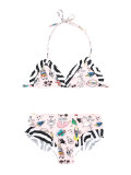 multi print bikini