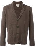 patch pockets knitted blazer