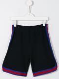 Web trim shorts