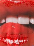 mouth print T-shirt