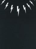 lightning print T-shirt