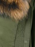 fur lined long coat