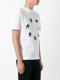 swallow print T-shirt