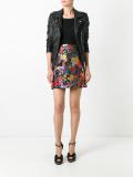 jacquard a-line skirt
