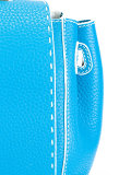 twist-front shoulder bag