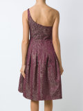 one shoulder jacquard Rogeria dress