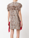 animal print dress