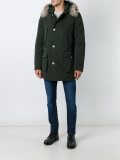 hooded parka coat
