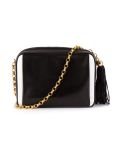 contrast logo crossbody bag