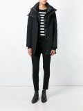 padded zipped coat