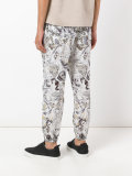 nautical print trousers