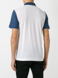 contrast panel polo top