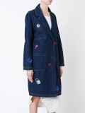 刺绣牛仔外套
