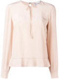 Rosa frill hem blouse