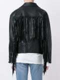 fringed biker jacket