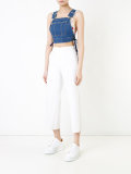 denim dungaree top 