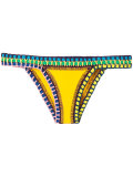 Embroidered Ro bikini bottom