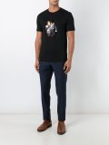 'Pattern 82' slim fit trousers