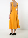 Corset Crepe Structured Dress