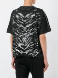 zebra print T-shirt