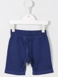 logo print shorts