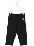 logo patch leggings