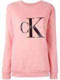 logo print sweatshirt