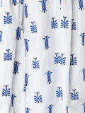printed off shoulder blouse 