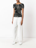 sketch pattern T-shirt