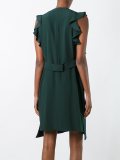 side ruffle dress