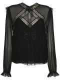 silk blouse