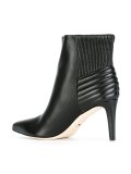 ribbed ankle boots