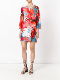 palm print dress
