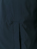 contrast hooded jacket 