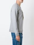 'Rockstud'拉链套头衫