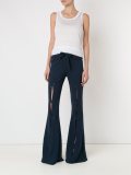 ruffled tank top