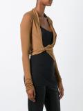 asymmetric ruched top